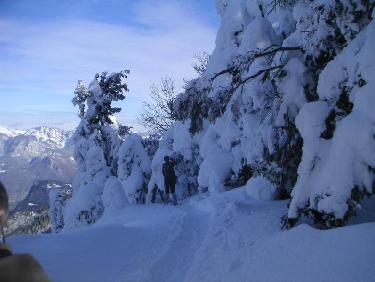 vers le pas de la Clé
