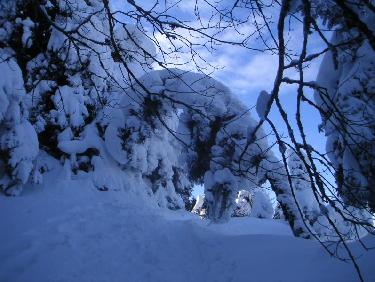 vers le pas de la Clé