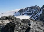 Vue sur le glacier du Rosoire