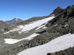 En bordure du glacier du Grand Pisaillas