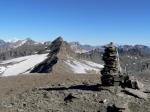 Le cairn sommital 3357m