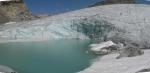 Le front du glacier du Grand Méan