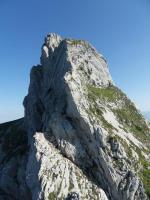 Vue sur les ressauts de la partie finale