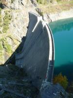 Le barrage de la Gittaz
