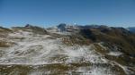 Vue sur le plateau nord et le Mont Blanc en fond