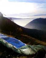 Et vue sur le lac... embrûmé !