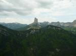En vol face au Mont Inaccessible