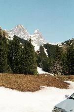 Col de la Glière Sud vu du parking