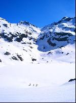 Lac Blanc et Col de Roche noire