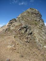 Derniere arete vue du Col des Lances