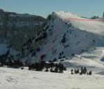 Couloir Nord du Rocher de Chamoux