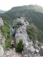 Sortie de la cheminée.