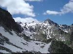Rocher Blanc depuis Col de la Croix