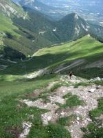 Sans cesse ça monte au Col de Seysse.