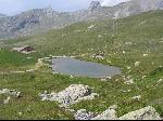 refuge et lac de la Blanche