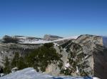Du sommet : le Granier et le plateau de l&apos;Alpe