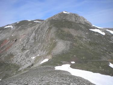 Les Monges vues du Sommet de Chine