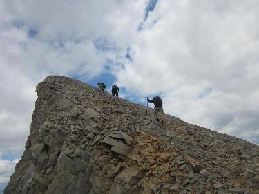 remontée à la Tête des Ormans