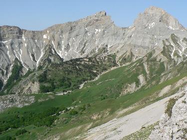 Vallon de l'Abeou et Tête et Roc de Garnesier