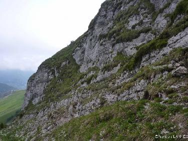 Point faible de la barre rocheuse