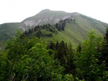 sur l&apos;arête sud