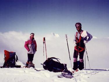 Au sommet de la Grande Sassiere