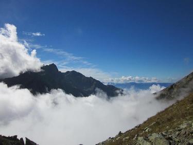 brouillard derrière