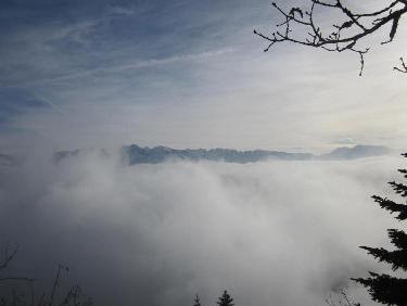 au dessus des nuages