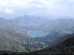 Lac d&apos;allos  vue du mont-pelt