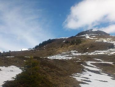 Plateau sous le sommet