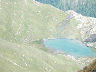 Tête de Chante-Perdrix, Lac Brun
