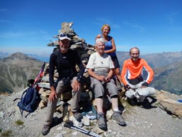 L&apos;Aiguille d&apos;Orcières: le sommet