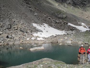 Pointe des Moutières: Lac des Selliers