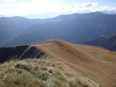 Le décollage vu du sommet