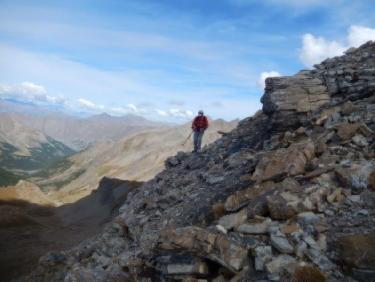 Crête entre les Epervières