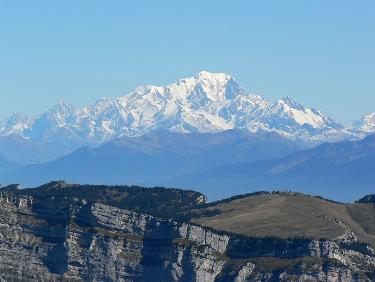 Mont blanc et Croix de l'Alpe