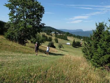 Départ de la balade