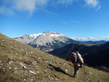 descente du Col de Plate Contier