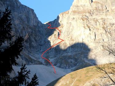 Cheminement dans le Couravou