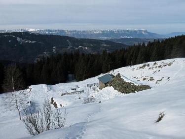 La Chartreuse vue depuis le chalet d&apos;Aup Bernard