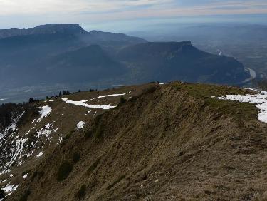 L'extrémité du Vercors et l'Isère