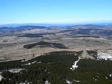 Vers le nord, le Meygal...