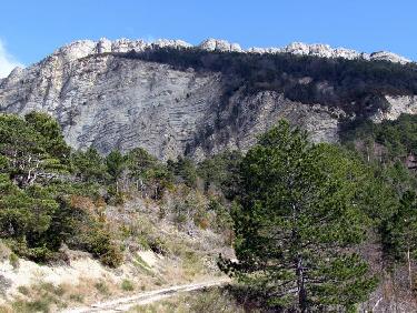 La Gresière versant sud.