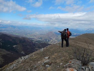 Au sommet du Trainon