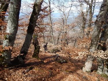 Crête nord-ouest du Trainon