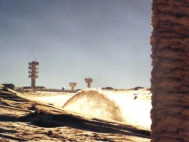 Déneigement de la route militaire