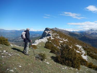 Barre des Dourbes et Couard au fond