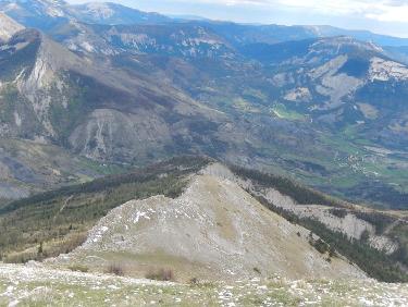 Arête sud-est du Sommet de Couard