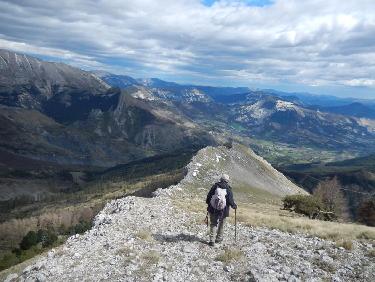 Arête sud-est du Sommet de Couard