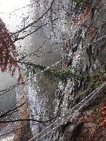 Chemin gazeux par endroits